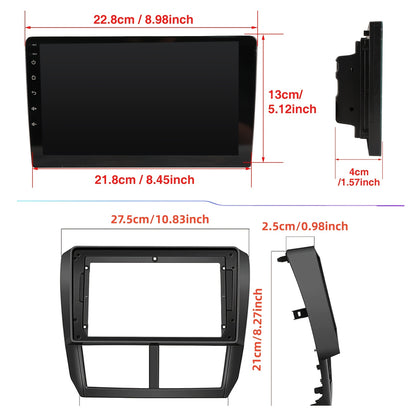 9 inch Android Car Radio – 2-DIN Multimedia Systeem – Touchscreen Autoradio – Navigatie Radio – Bluetooth Receiver – 9 inch IPS Scherm – 4GB RAM & WiFi Connectivity