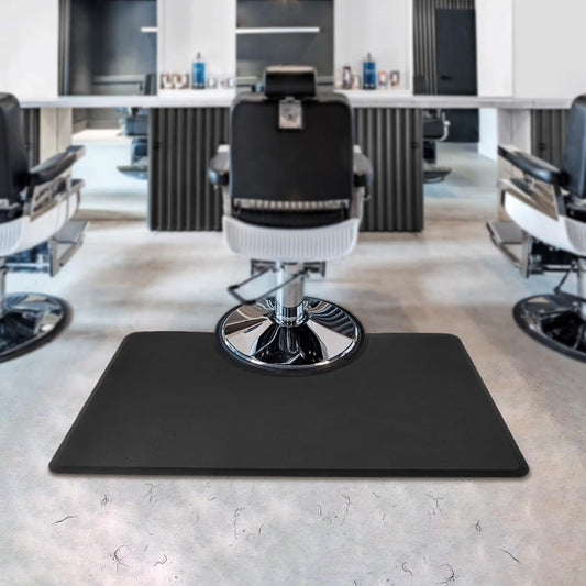 Anti-vermoeidheidsmat – Salonmat – Werkplaatsmat – Ergonomische vloermat – Kappersmat – 1,5 x 0,9 m – Duurzaam PU en PVC rubber