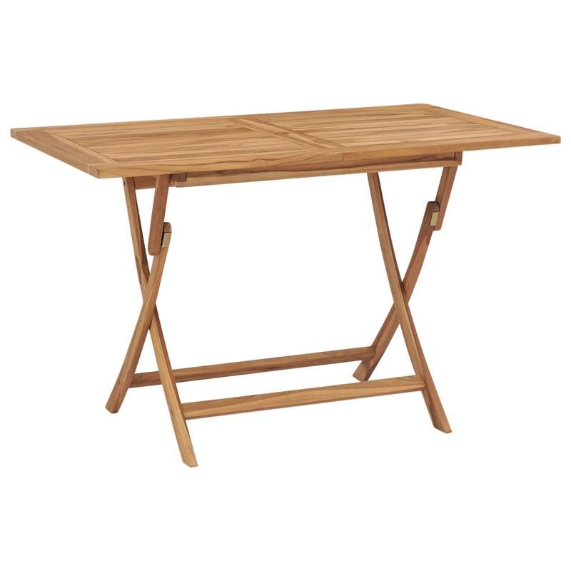 Tuintafel – Tuintafel Eettafel – Klaptafel – Bijzettafel – Opvouwbaar – Weerbestendig Polyether – 120x70x75 cm