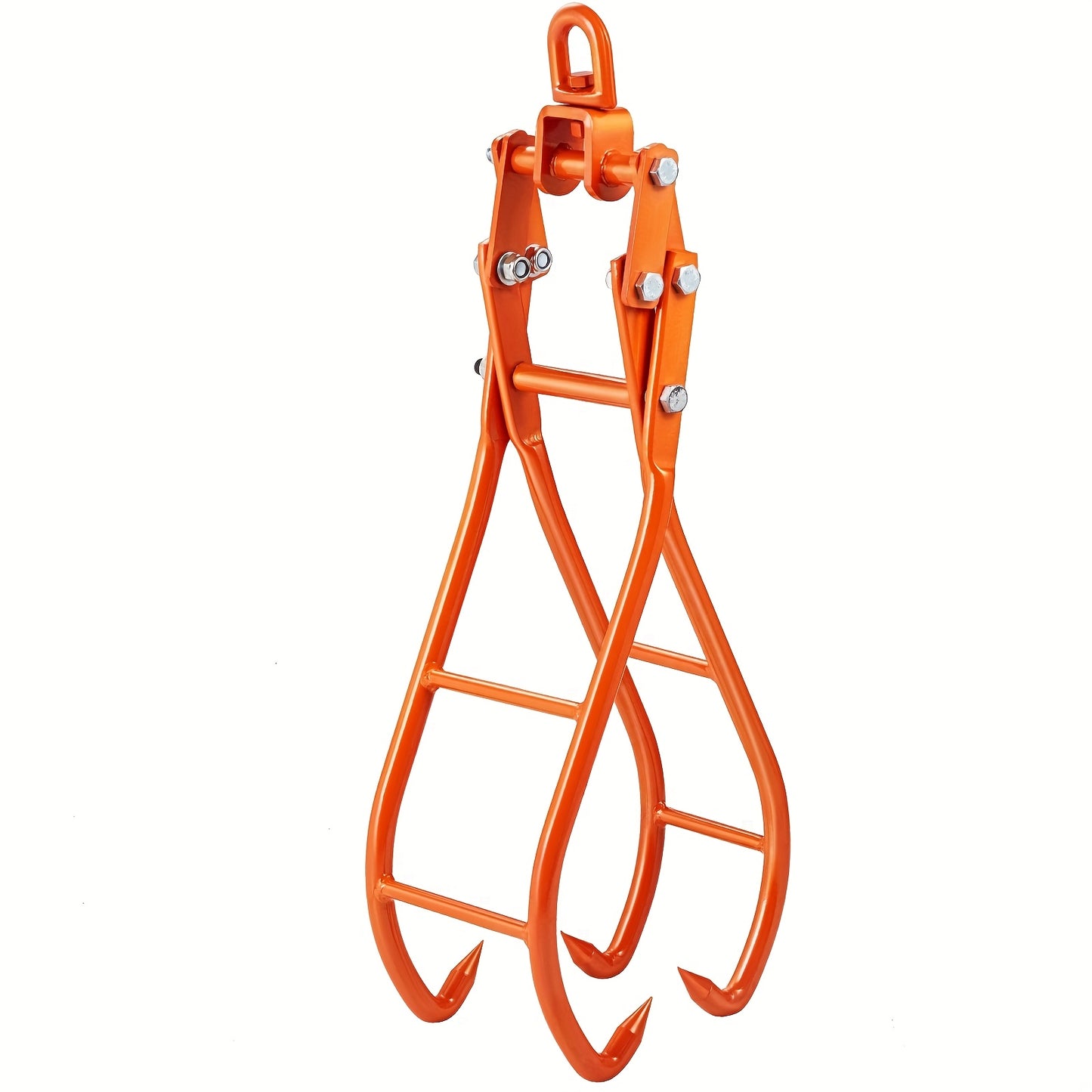 Hijsklem – Houtklem – Rotatieklem – Houtliftklem – Draaibare Klem – 71,12 cm – 360° Draaibaar – Heavy-Duty Staal Met Oranje Coating
