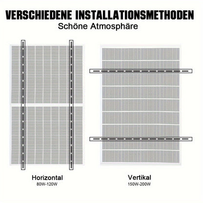 Verstelbare Zonnepaneel Steunen – Solar Panel Beugels – Montage Beugels – Zonnepanelen Montageset – Balkon Steunen – Aluminium Constructie – Kantelbaar 0°-90° – Tot 114 cm
