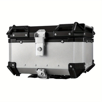 Aluminium Motor Koffer – Motorbagage – Achterkoffer – Topkoffer – Motorbox – 65 Liter Inhoud – Waterdicht & Quick-Release Systeem