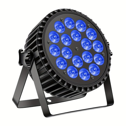 4 x 270W RGBW LED PAR Spots – Stageverlichting – DJ Verlichting – Discotheek Verlichting – Professionele LED Spotlights – DMX Multi-mode – Aluminium Behuizing – 900 Lux Lichtintensiteit
