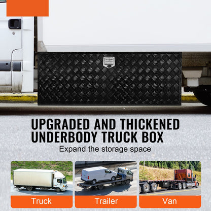 Gereedschapskist – Gereedschapskoffer – Opbergbox – Toolbox – Onderbody Box – Aluminium – Waterdicht – 1524 x 610 x 610 mm