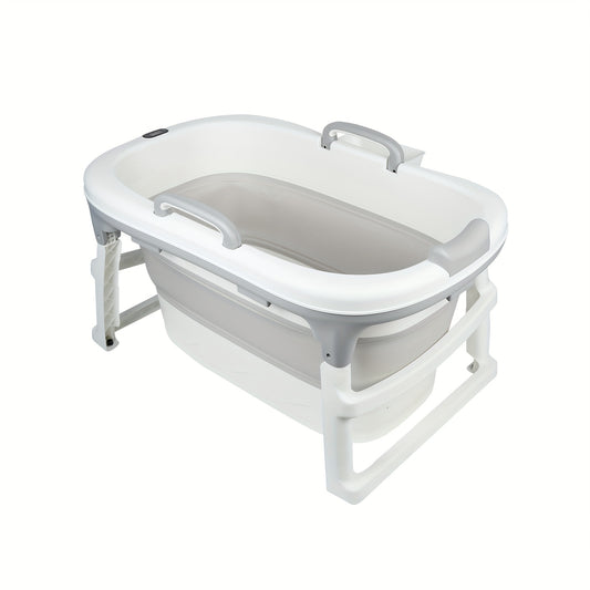 Opvouwbaar Badkuip – Opklapbaar Bad – Compact Bad – Ruimtebesparend Bad – Kinderbad – Lichtgewicht & Duurzaam PP – Past in Douchehoek 53x65x61 cm