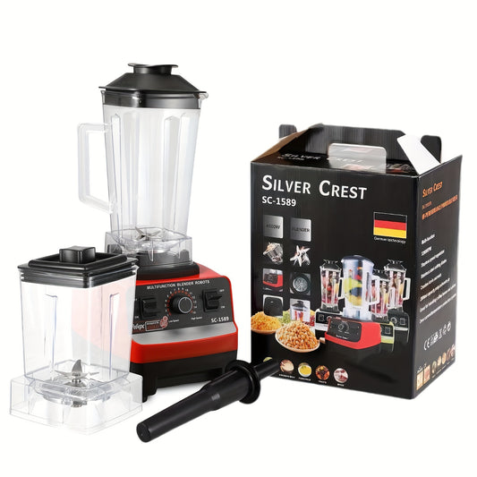 Blender – Smoothie Maker – Powerblender – Professionele Blender – To Go – 2000W Motor – Roestvrijstalen Messen