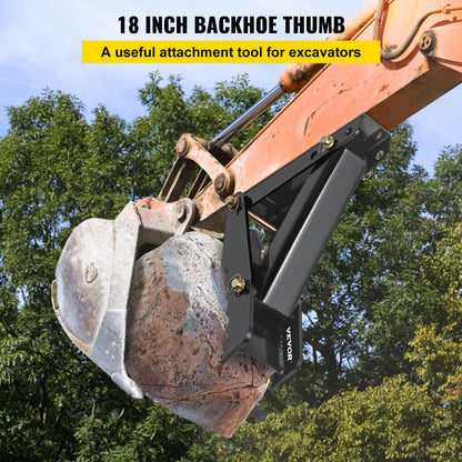 Graafmachine-vinger – Graafmachine-duim – Graafbak-vinger – Minigraver-vinger – Tractor-vinger – Zwart staal – Verstelbaar bolt-on ontwerp – 12,7 mm dik staal
