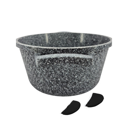 10-delige Pannenset – Kookpannen – Braadpannen – Stoofpannen – Pottenset – Marmer Coating – Inductie Geschikt – Anti-aanbaklaag