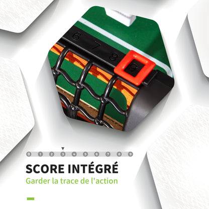 Babyfoot – Tafelvoetbal – Voetbaltafel – Speeltafel – Kindertafel – Compact 118x104x69 cm – Houten Constructie met Scoreborden