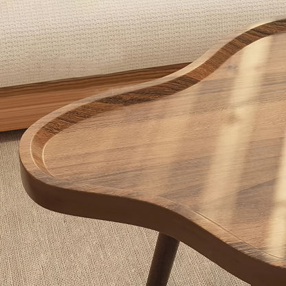 Salontafel – Koffietafel – Woonkamertafel – Bijzettafel – Theetafel – Walnoothout & Kunstboard – Modern Minimalistisch Design – Compact 120x60x48 cm