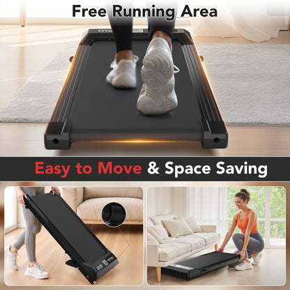 Loopband – Wandelband – Hardloopband – Fitnessband – Thuistrainer – Inklapbaar Design – 3-instelbare Hellingsstand