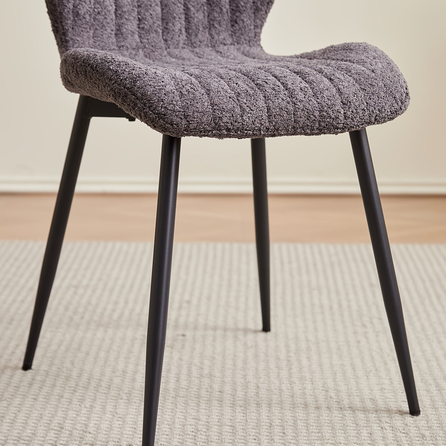 Eetkamerstoelen – Stoelen – Kuipstoelen – Dining Chairs – Woonkamerstoelen – Ergonomisch Design – Linnen Bekleding & Metalen Onderstel