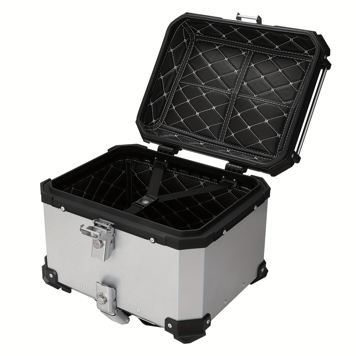 Achterkoffer Motor – Bagagebox – Topkoffer – Motorbox – Motorrugzak – 65L Aluminiumlegering – Waterdicht & Schokabsorberend