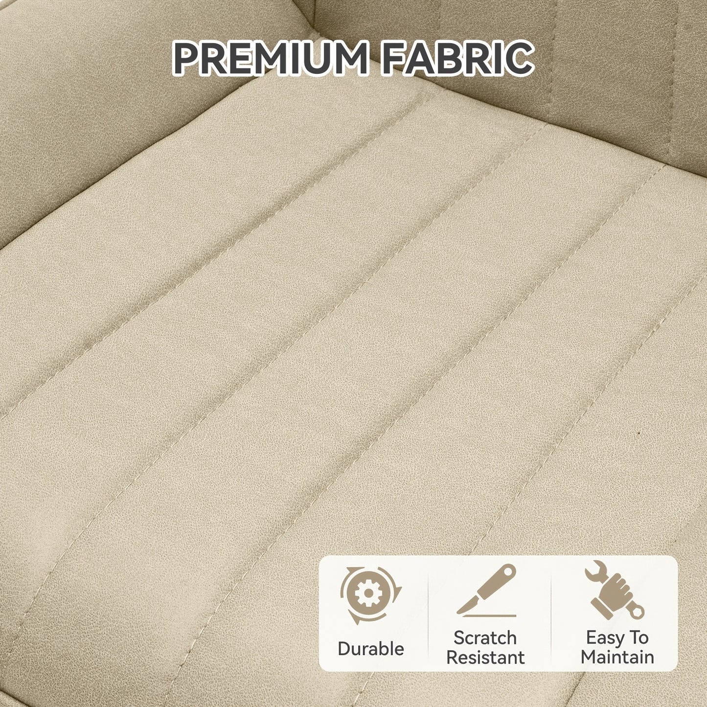 Eetkamerstoel – Stoel – Kuipstoel – Keukenstoel – Designstoel – Set van 4 – Ergonomisch Memory Foam – Metaal & Hout Frame – Zwart, Donkergrijs, Beige & Bruin