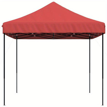 Partytent inklapbaar pop-up 440x292x315cm bordeauxrood