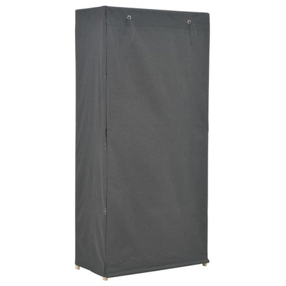 Modern Closet Cabinet - Easy Assembly Freestanding wardrobe, Spacious Interior Storage, Contemporary Bedroom/Living Room Furniture, Easy-to-Clean Fabric-like Surface (79x40x170cm/31.5x15.7x66.9in), Closet for Clothes, Minimal
