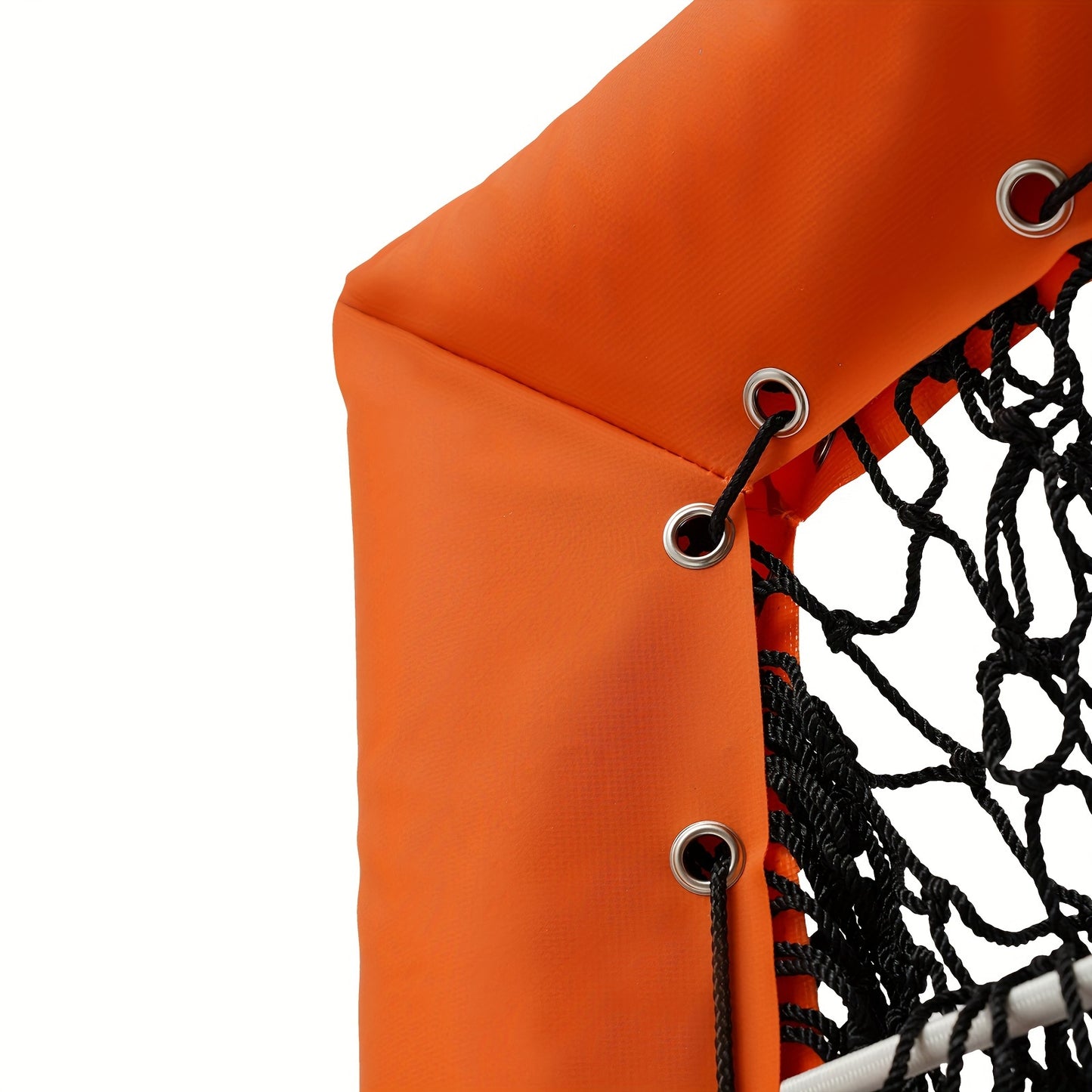 Honkbalnet – Trainingsnet – Oefennet – Slagnet – Werpnet – Verstelbare Hoogte 70-120 cm – Stalen Frame Met Polyester Net – Oranje/ Zwart – Draagbaar Vrijstaand Ontwerp