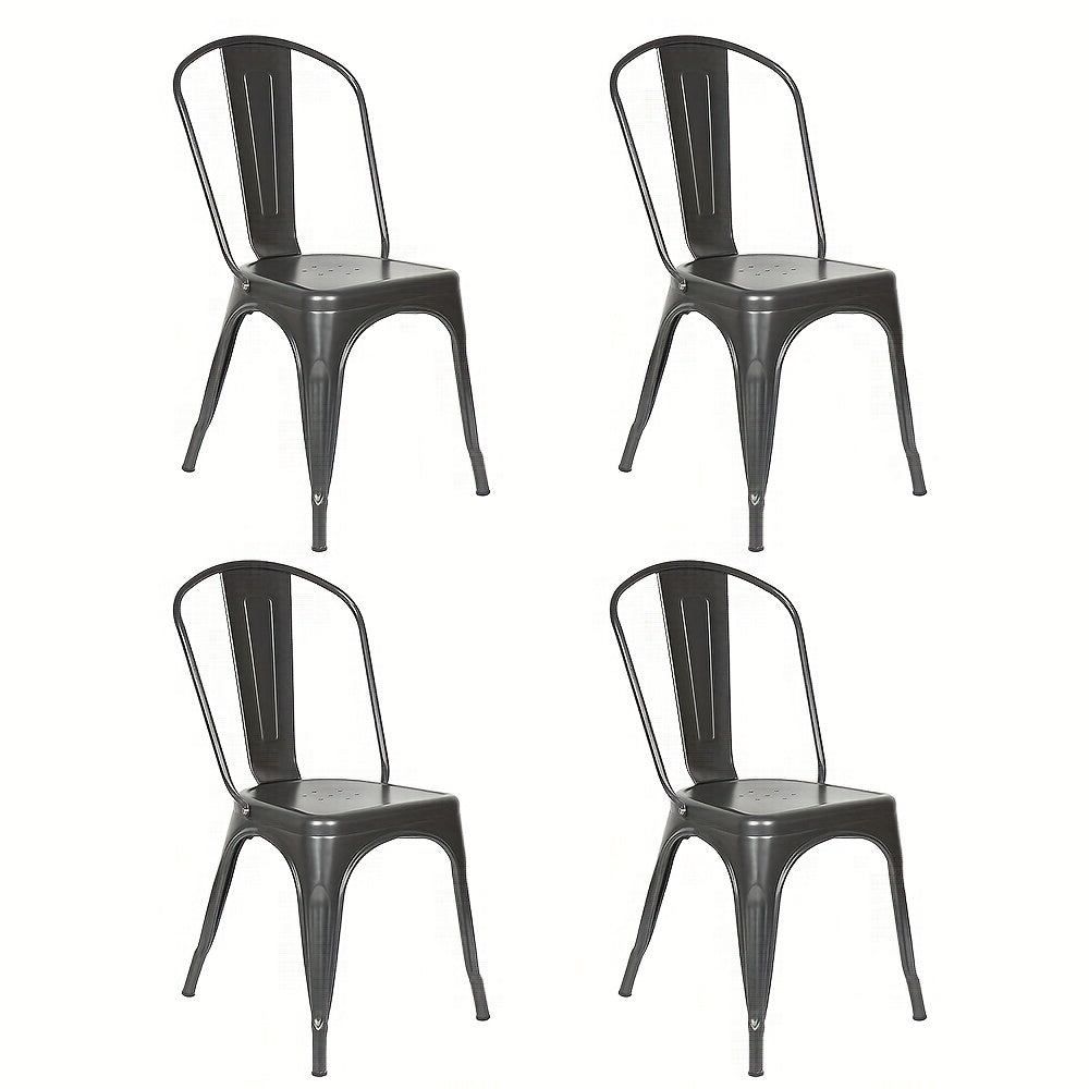 Klapstoel – Vouwstoel – Stapelstoel – Eetkamerstoel – Tuinstoel – Stapelbaar – Robuust Stalen Frame