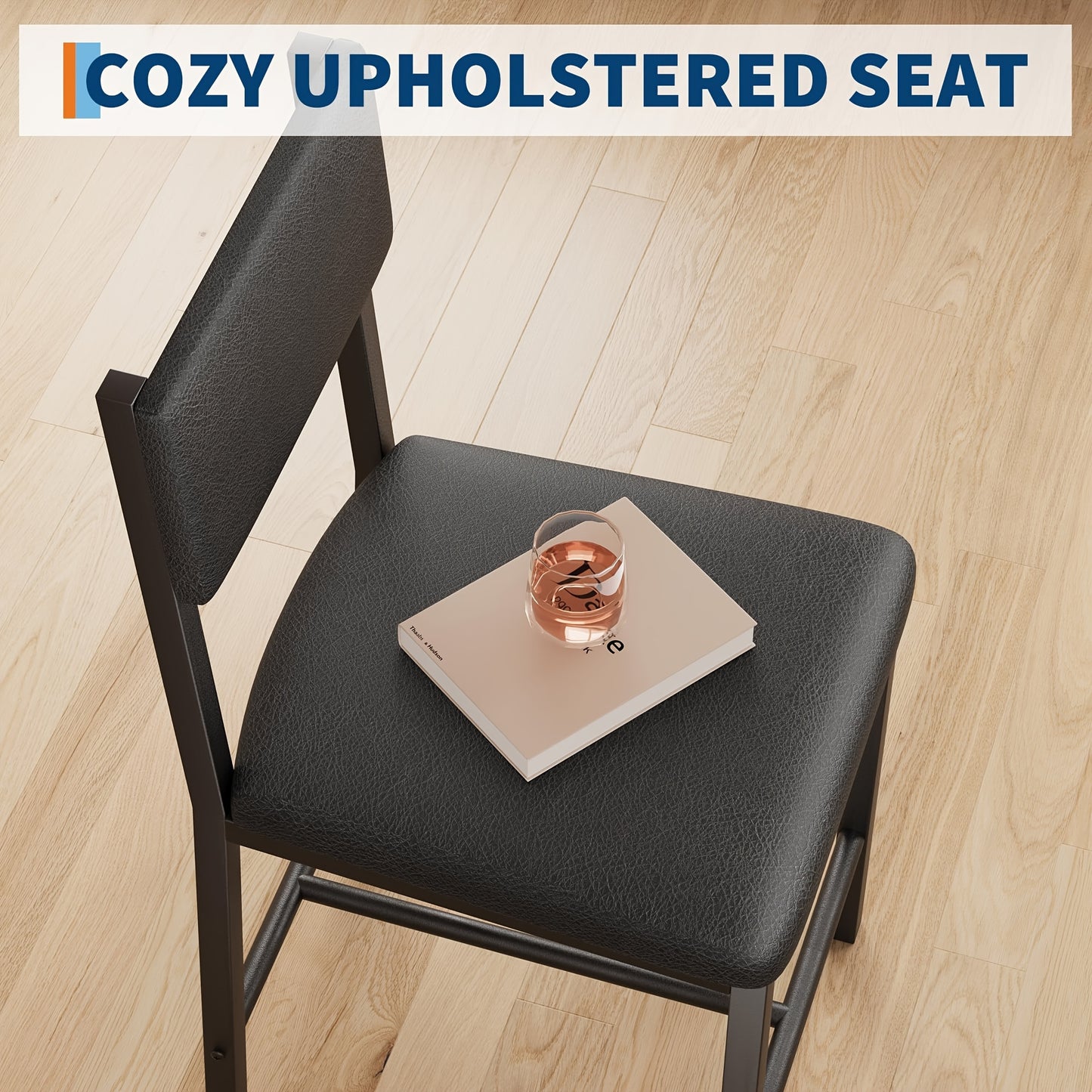 Eettafelset – Eetkamerset – Keukentafelset – Zitgroep – Meubelset – Rechthoekig Houten Tafelblad – 4 Personen Met Bank En Gestoffeerde Stoelen – Wit Marmerlook – Compact Voor Kleine Ruimtes