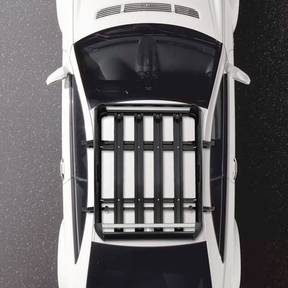 Aluminium Dakdrager – Dakrek – Bagagedrager – Roof Rack – Auto Drager – Zwart – Staal – 127 x 97 cm – Max 68 kg Load Capacity