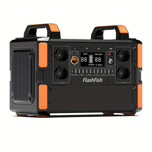 Powerbank – Power Station – Draagbare Batterij – Externe Accu – Solar Generator – 1041,6 Wh Capaciteit – 1000W Continu Vermogen
