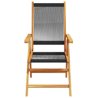 Inklapbare Tuinstoelen – Klapstoelen – Buitenstoelen – Campingstoelen – Visstoelen – Massief Acaciahout – Stevig Polypropyleen