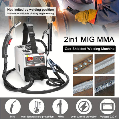 Lasapparaat – MIG Lasmachine – MMA Lasmachine – Inverter Lasapparaat – Elektrisch Lasapparaat – Draagbaar 20-120A – IGBT Inverter Technologie