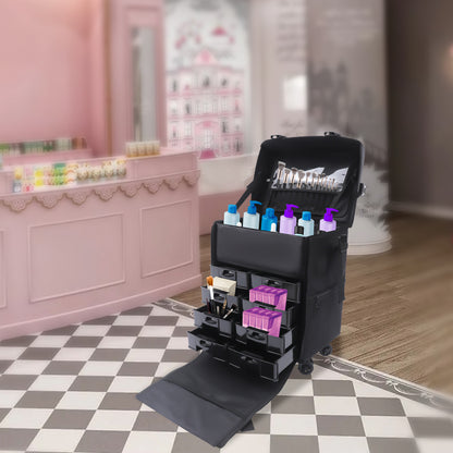 Hairdressing Tool Kit Salon Hairdressing storage cabinet, For Storing Hair Clips, Hair Dryers, Straighteners, And Other Hairdressing Tools, Or For Storing Jewelry, Toiletries, Shaving Tools, Etc