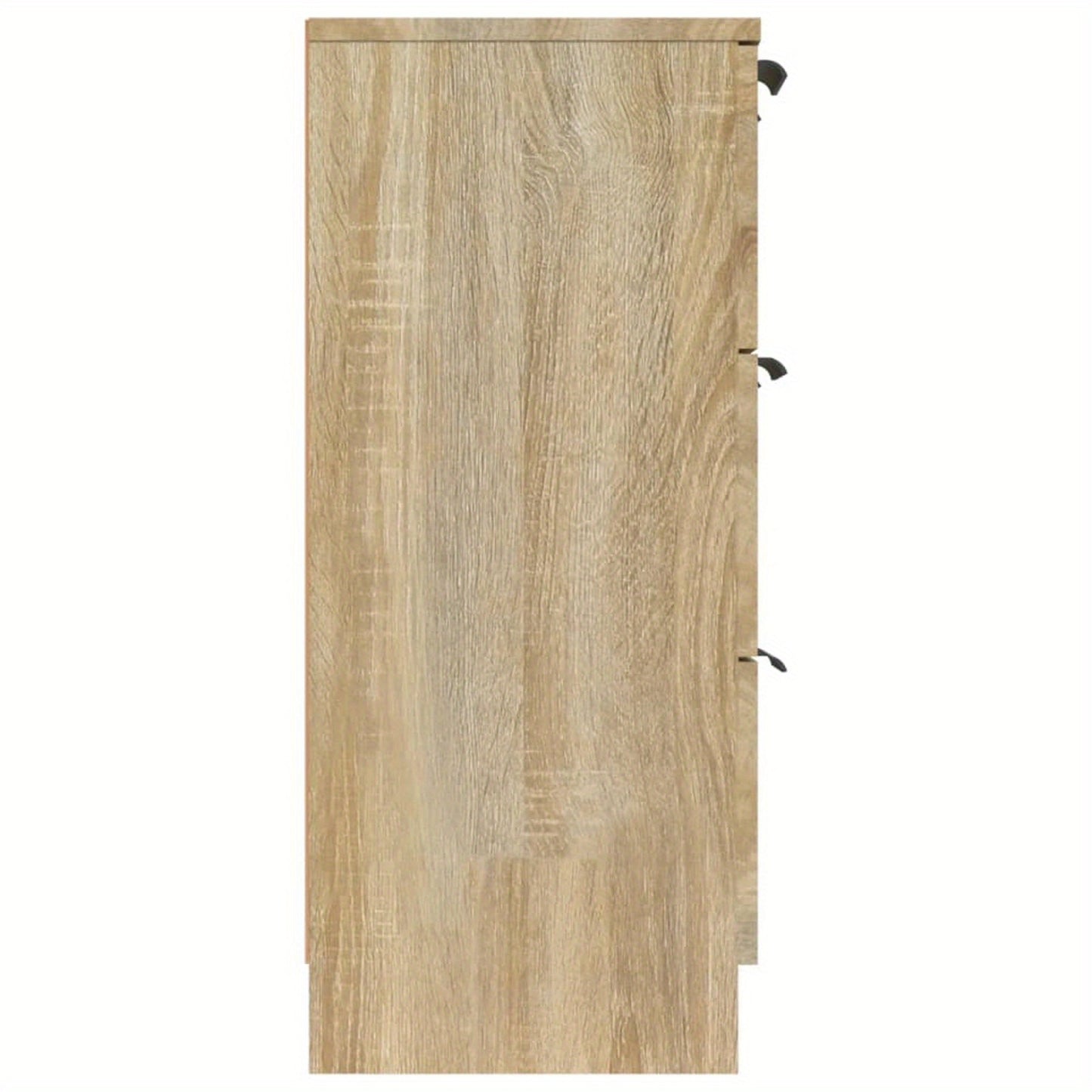 Dressoir – Kast – Sideboard – Opbergmeubel – Commodes – Houtlook Sonoma Oak – 3 Laden – Zonder Elektriciteit