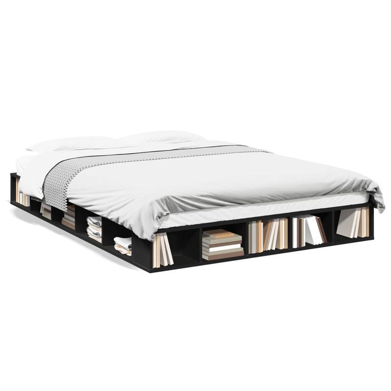 Bedframe – Bedbodem – Plattegrond – Slaapbank – Eenpersoonsbed – 160x200 cm – Multiplex Hout – Eenvoudig Demontabel