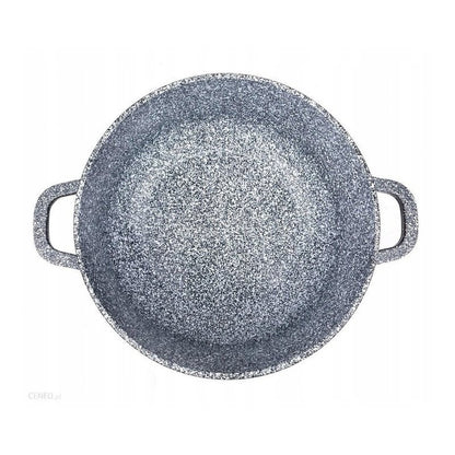Kookset – Pannenset – Kookpot – Kookpan – Pannen met Deksel – Inductie Geschikt – Anti-aanbaklaag – Snelle Warmteverdeling – Grijs – 10-delig
