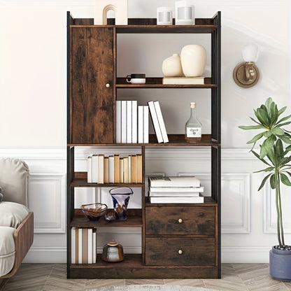 Boekenkast – Boekenrek – Opbergkast – Vakkenkast – Kast – Duurzaam Bamboe – Compact Verticaal Design
