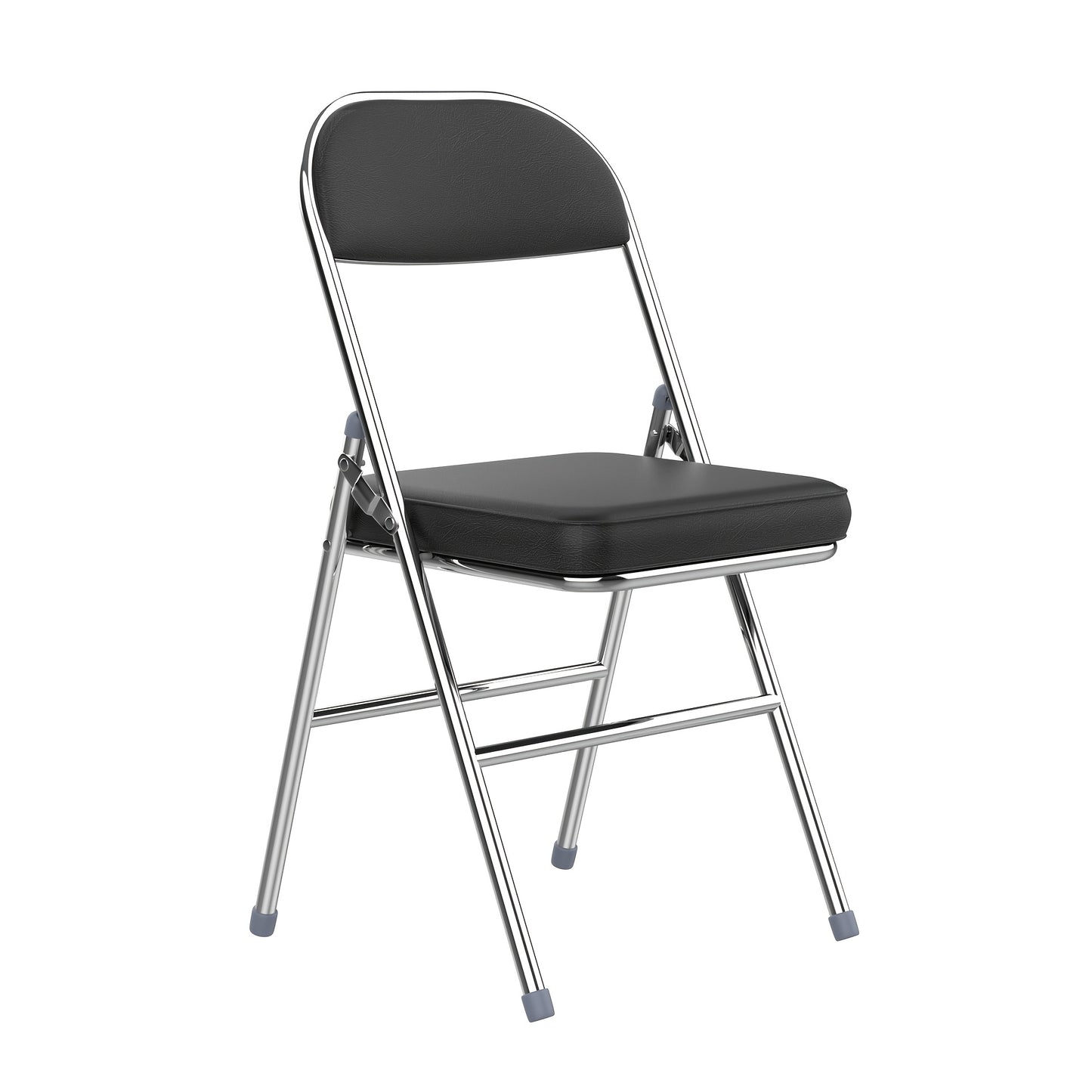 Klapstoel – Vouwstoel – Opvouwbare Stoel – Eetkamerstoel – Conferentiestoel – PU Leren Bekleding – Stevig Metalen Frame