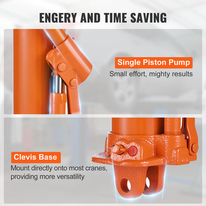 Hydraulische Langestraal Krik – Motor Krik – Garage Krik – Werkplaats Krik – Hefkussen – 3 Ton Capaciteit – Clevis Bevestiging