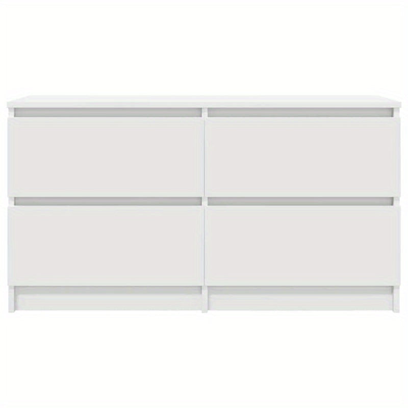 TV meubel – TV kast – Media meubel – Entertainment meubel – Wit tv meubel – Compact 100x35x54 cm – MDF en hardhout