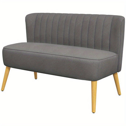 Bankbed – Slaapbank – Bedbank – Sofa Bed – Logeerbed – Memory Foam Kussens – Hardhouten Frame – Donkergrijs – Ruimtebesparend – Duurzame Stof