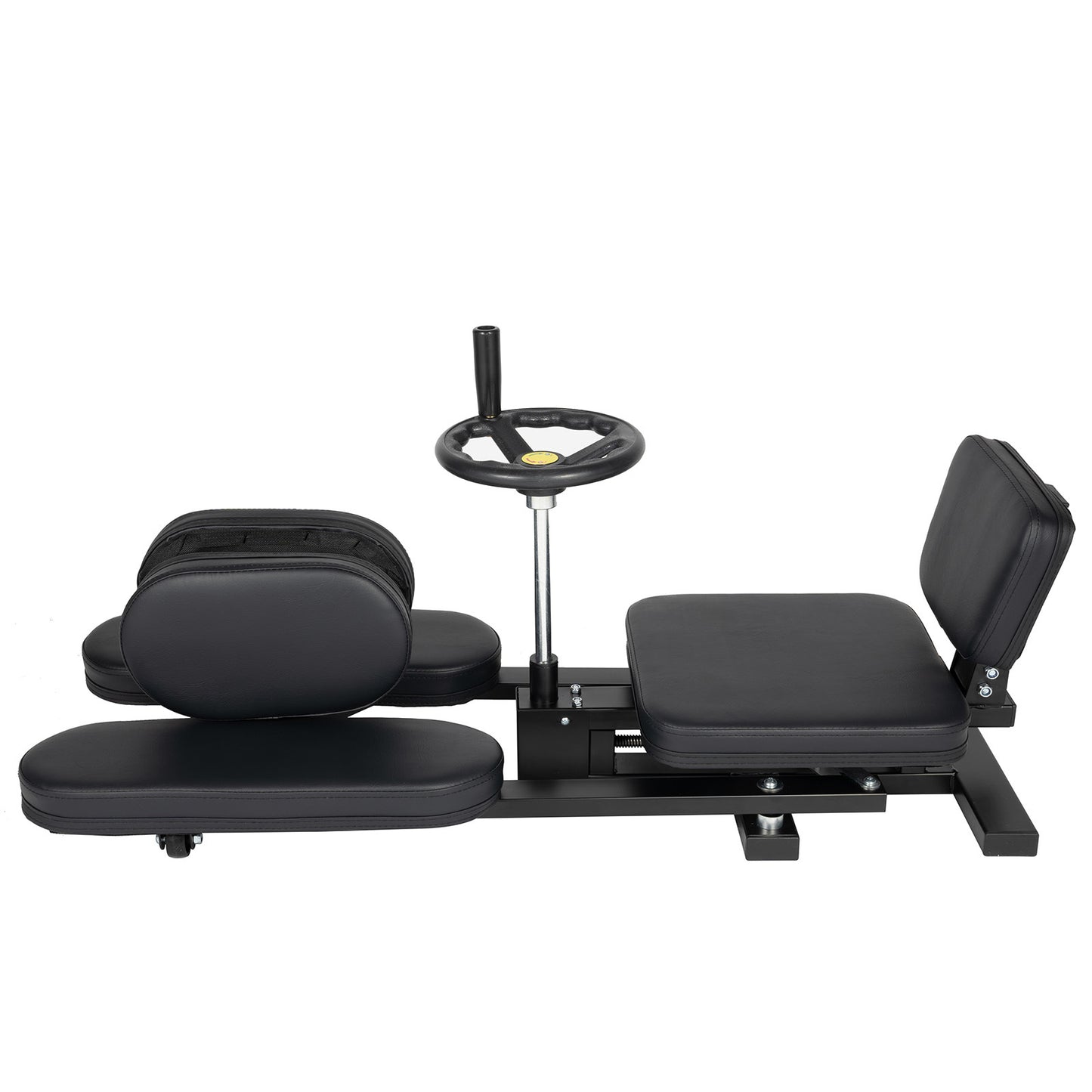 Leg Stretcher – Flexibiliteitsverhoger – Stretch Trainer – Rekapparaat – Yoga Hulpmiddel – Zwart – Verstelbare Hoek tot 180° – Comfortabele PU Kussens