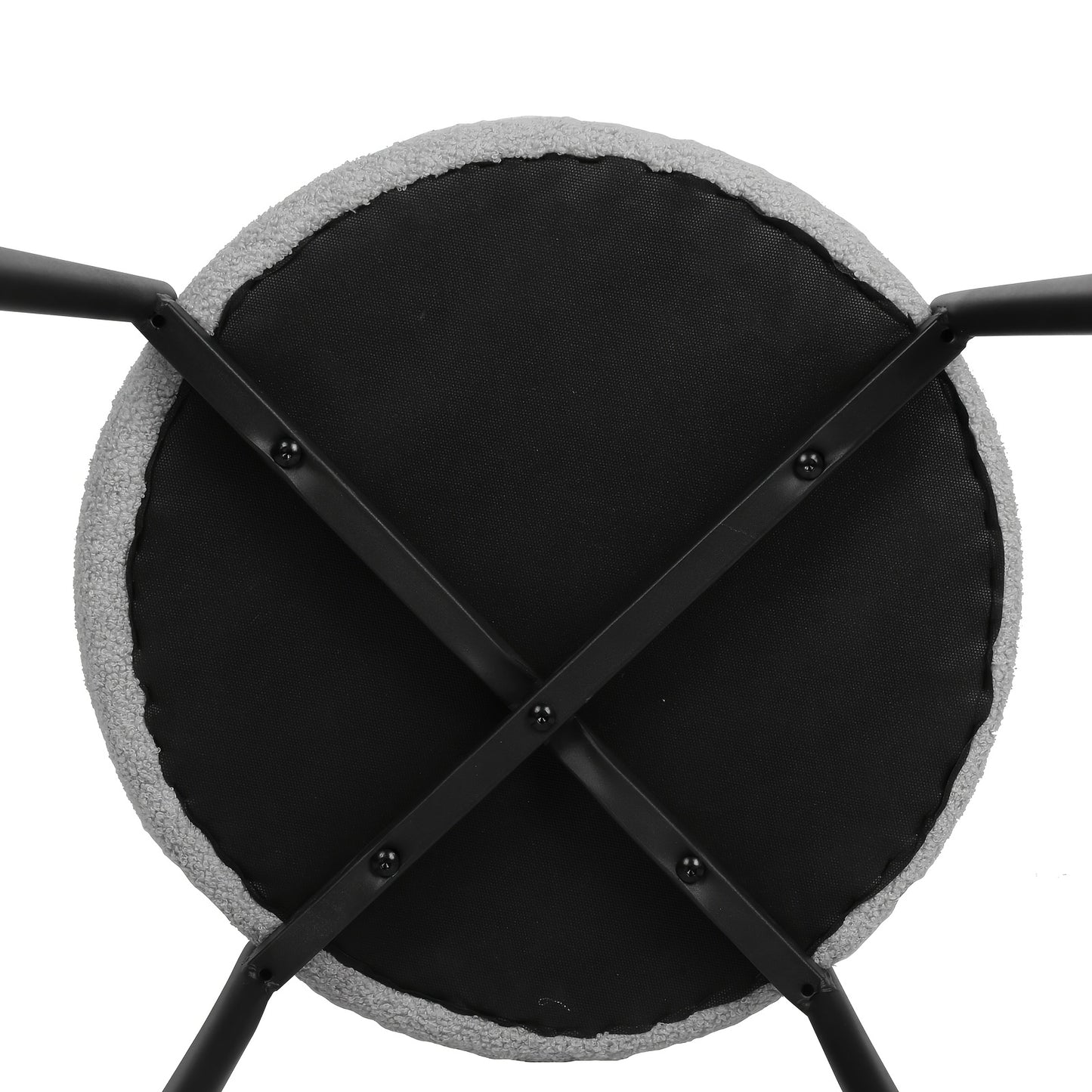 Eetkamerstoelen – Kuipstoelen – Keukenstoelen – Dinersstoelen – Stoelen Set Van 4 – Velvet Bekleding – Zwarte Metalen Poot