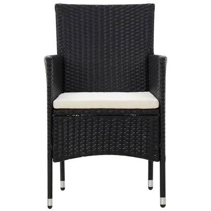 Loungeset – Tuinmeubelset – Zitgroep – Balkonset – Loungemeubel – Polyrotan – 5-Delig – Inclusief Comfortabele Kussens