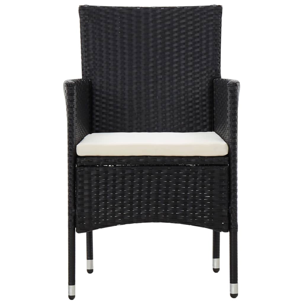 Loungebankset – loungeset – tuinmeubelset – hoekbank – tuinbank – Poly Rattan – Inclusief Dikke Kussens – Stevig Gepoedercoat Stalen Frame – Grijs