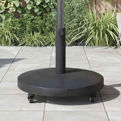 Parasolvoet – Parasolhouder – Parasolstandaard – Kruisvoet – Buitenvoet – Stevige Betonvoet – Poedercoating – Extra Breed 48x48 cm – Donkergrijs
