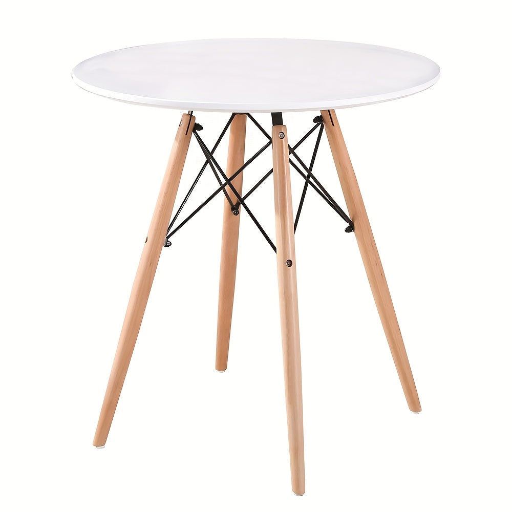 Ronde Tafel – Eettafel – Bistrotafel – Horecatafel – Cafétafel – 70 cm Diameter – Robuust Metalen Onderstel – Gemakkelijk Schoon Te Maken