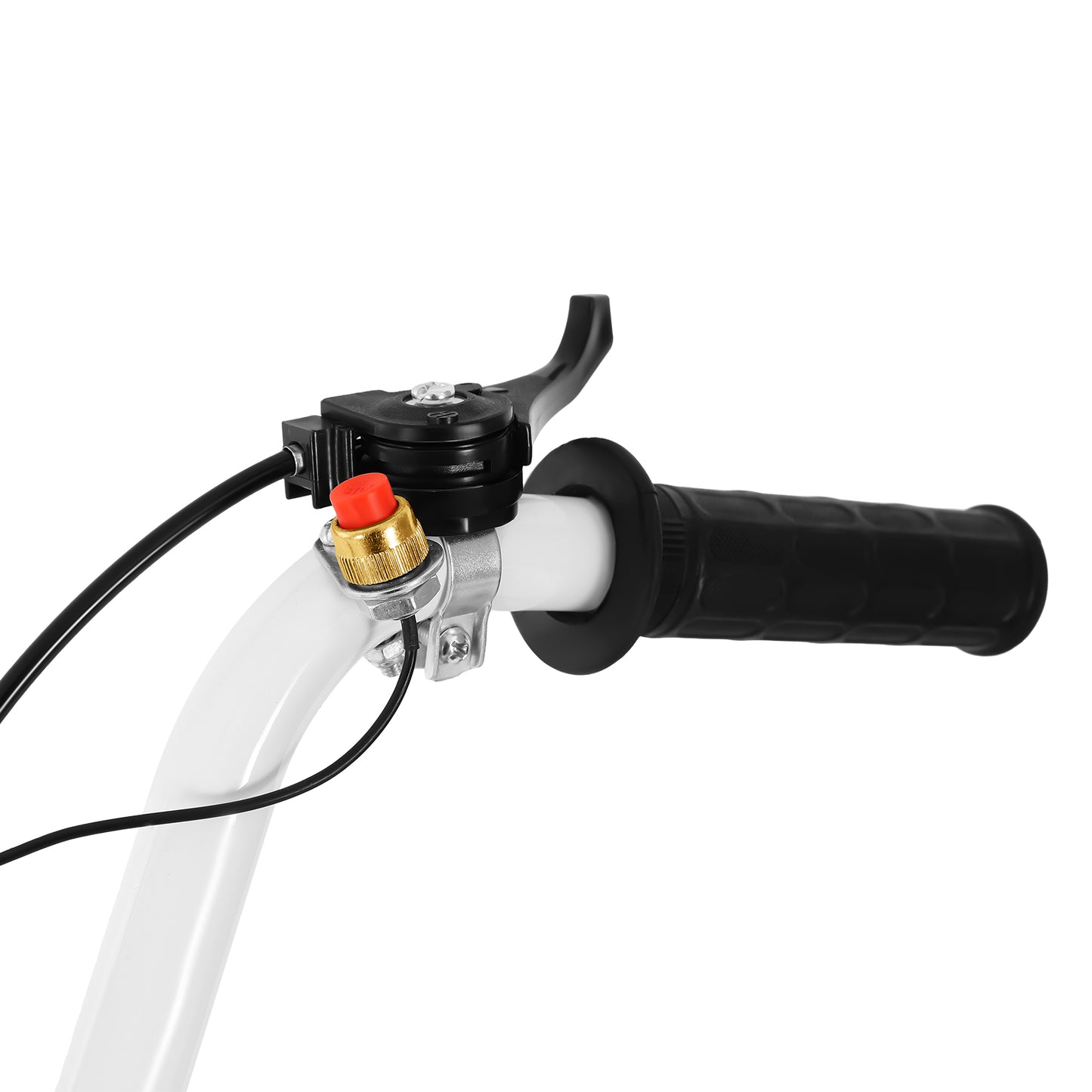 43CC Benzine Veegmachine – Handveger – Motorbezem – Bladveger – Tuinveger – 60 cm Borstelbreedte – 1,7 PK Motor – Stevige Constructie