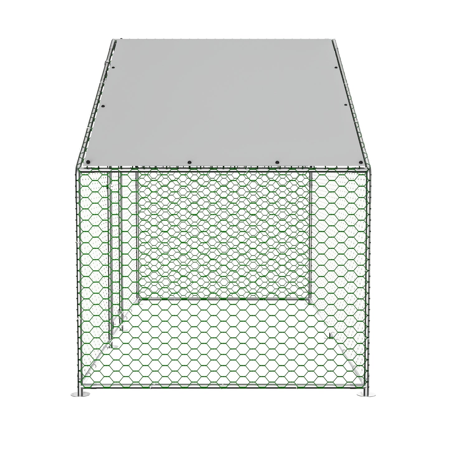 Kippenhok – Dierenren – Kipren – Konijnenhok – Pluimvee Ren – Aluminiumlegering – Vergrendelbare Deur