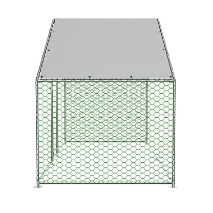 Kippenhok – Dierenren – Kipren – Konijnenhok – Pluimvee Ren – Aluminiumlegering – Vergrendelbare Deur