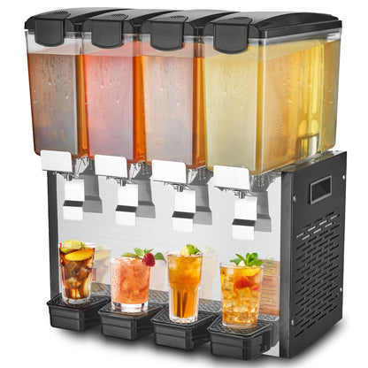Drankdispenser – Waterdispenser – Limonadetap – Sapdispenser – Bardispenser – 10 Liter Capaciteit – Koeling & Roerfunctie