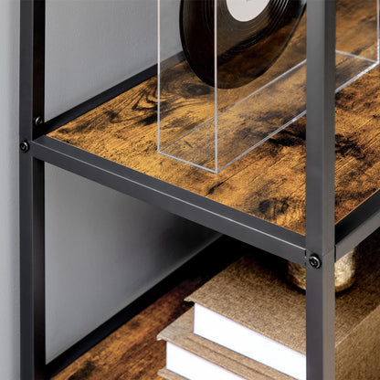 Opbergkast – Schoenenkast – Halmeubel – Opbergmeubel – Schoenenrek – Industriële Stijl – 7 Lade – Stalen Frame – 83x34x180 cm
