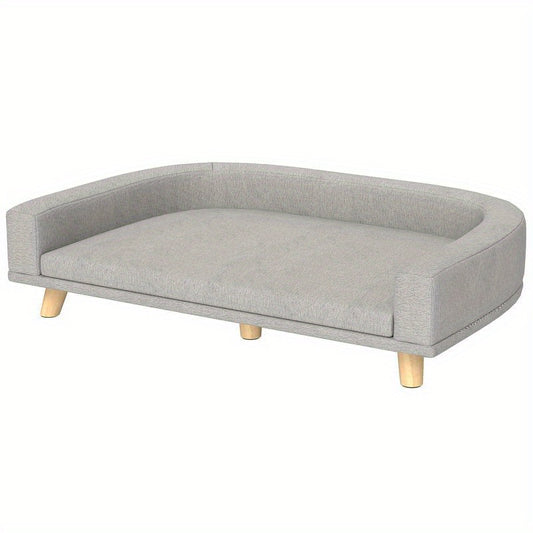 Hondenbank – Huisdierenbank – Hondensofa – Hondenbed – Kattenbank – Verhoogd Comfort – Slijtvast Stof – Scandinavisch Design – Voor Grote Honden