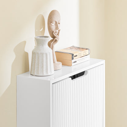 Keukenkast – Keukenbuffet – Opbergkast – Keukenmeubel – Kast Met Deuren – Moderne Zwarte MDF – 2 Deuren 3 Planken