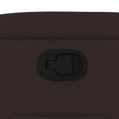Elektrisch Verstelbare Stoel – Relaxstoel – Fauteuil – Lounge Stoel – Comfortzetel – Bruin – Stil Elektrisch Verstelbaar – Ademend Gewatteerd Textiel